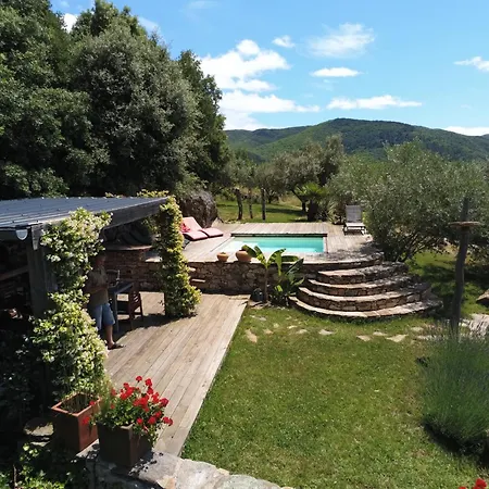 Vakantiehuis Le Balcon Du Caroux - Acces Jardin Piscine Partage